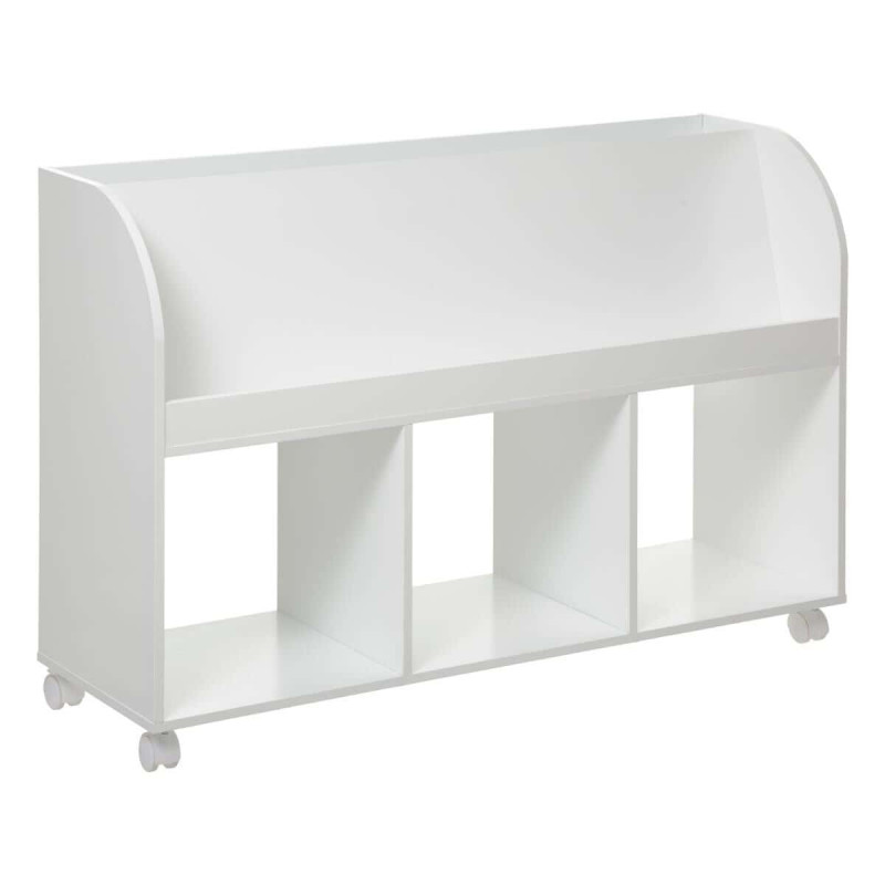 Pupitre Et Bibliothèque Pour Enfant Blanche Atmosphera