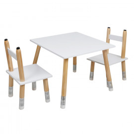 Chambre Enfant Garçon Bibliothèque Table Chaises Atmosphera 2