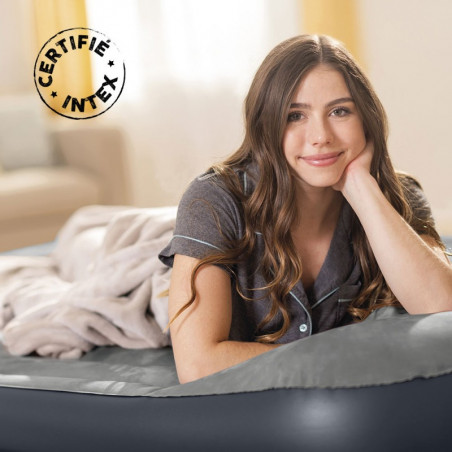 Matelas gonflable électrique Deluxe Pillow Rest Raised 2 personnes
