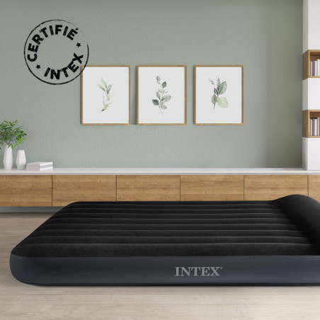 Matelas électrique gonflable Pillow Rest Classic 2 places Intex