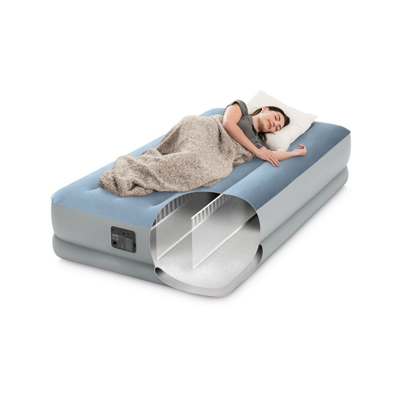 Matelas Airbed Flex 2 pl avec Matelas Airbed comfort électrique 1 pl