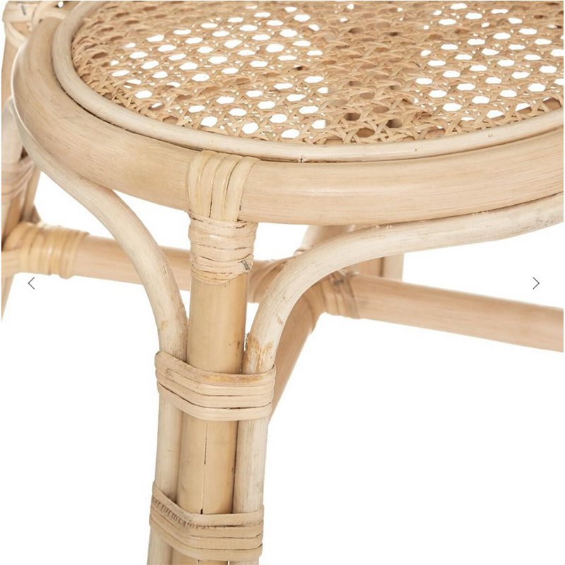 Chaise Rotin En Bois Atmosphera