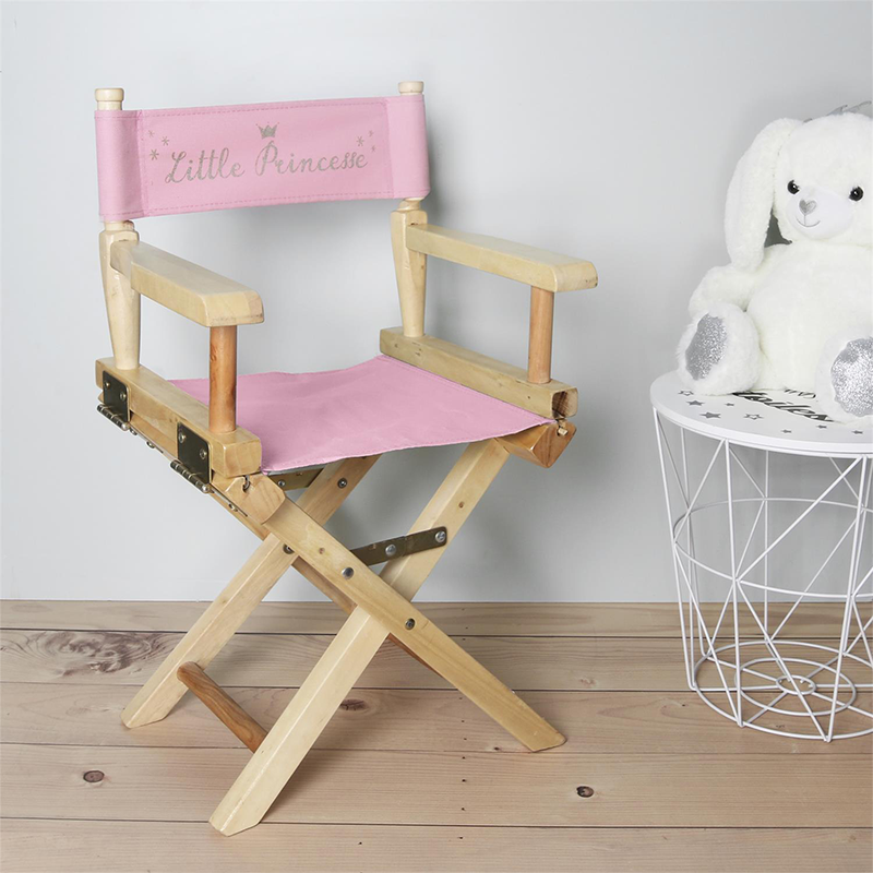 Chaise Directeur Enfant Rose Home Deco Kids
