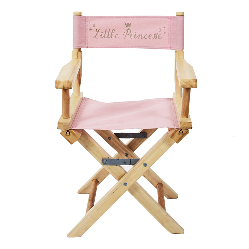 Chaise Directeur Enfant Rose Home Deco Kids