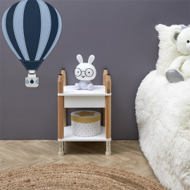 Table De Chevet Crayon Blanc Home Deco Kids 2