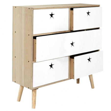Commode Like A Star Blanc Home Deco Kids