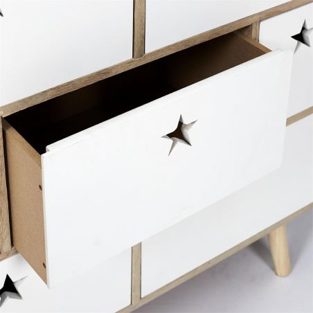 Commode Like A Star Blanc Home Deco Kids