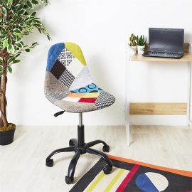 Chaise De Bureau Patchwork Home Deco Factory 2