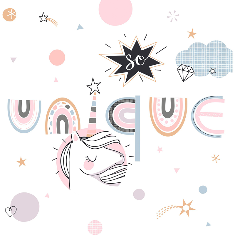 Parure de lit enfant Licorne Rose Atmosphera for kids