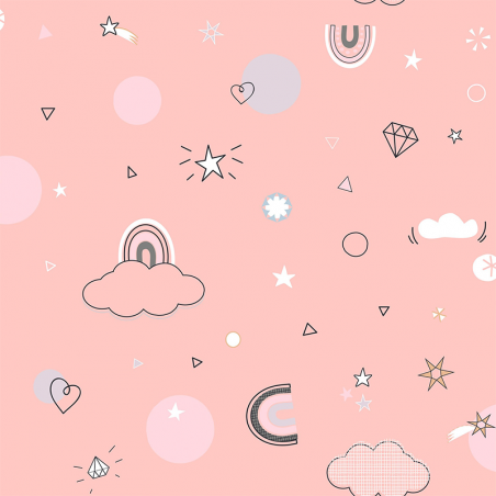 Parure de lit enfant Licorne Rose Atmosphera for kids