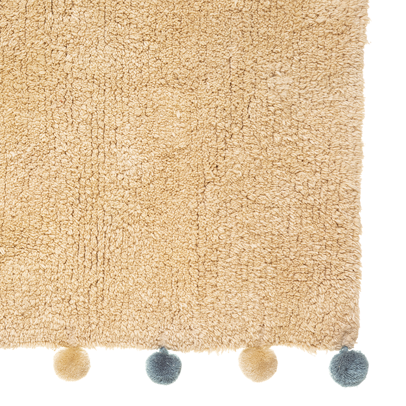 Tapis Enfant Coton Beige Atmosphera