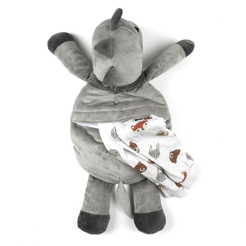 Range Pyjama Dinosaure Gris Home Deco Kids