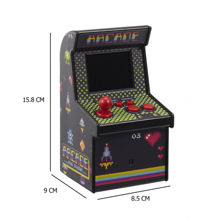 Mini Borne Arcade 240 Jeux Classiques Mister Gadget