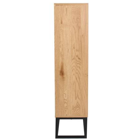 Bibliothèque Bois Et Métal Abbott Home Deco Factory