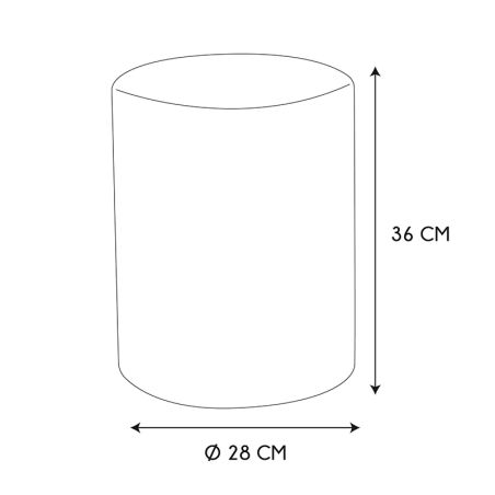 Pouf En Velours Leaf Vert Home Deco Factory