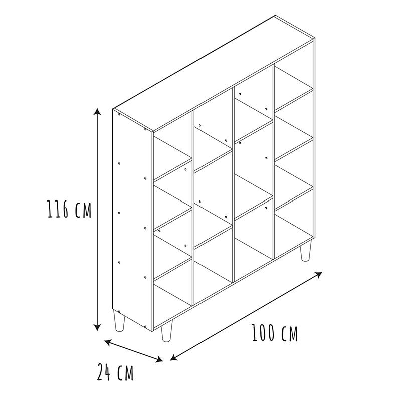 Bibliothèque Suzanne XL Home Deco Factory