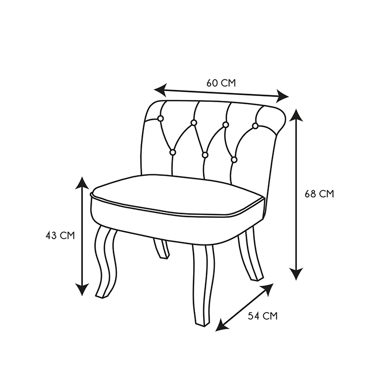 Fauteuil Eleonor Patchwork Home Deco Factory