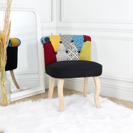 Fauteuil Eleonor Patchwork Home Deco Factory 2