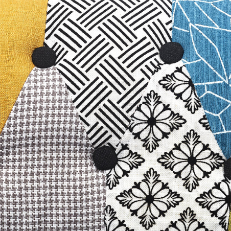 Fauteuil Eleonor Patchwork Home Deco Factory