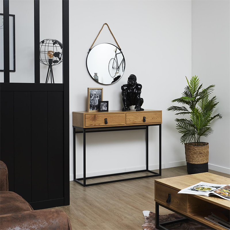 Console En Bois Et Métal Abbott Home Deco Factory
