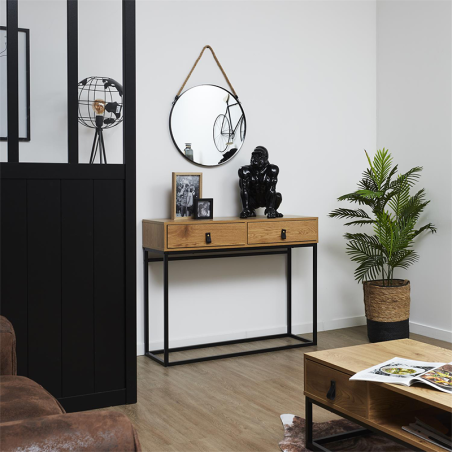 Console En Bois Et Métal Abbott Home Deco Factory