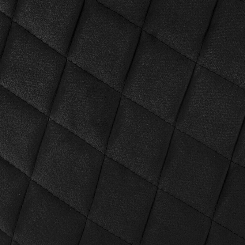 Lot De 2 Fauteuils Velours Marlo Noir Atmosphera