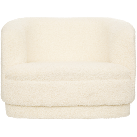 Fauteuil Enfant Bouclette Blanc Atmosphera 2