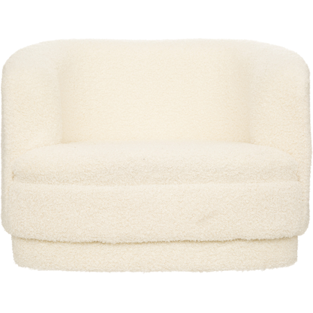 Fauteuil Enfant Bouclette Blanc Atmosphera