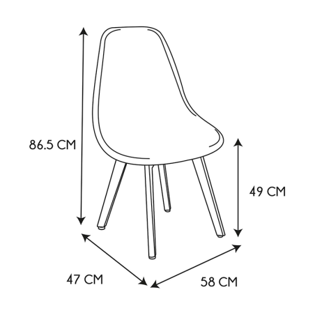 Chaise Patchwork Rose Home Deco Factory