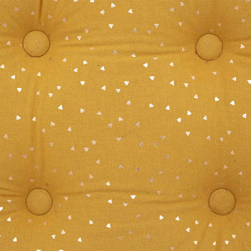 Coussin de sol Berlingot Ocre Atmosphera