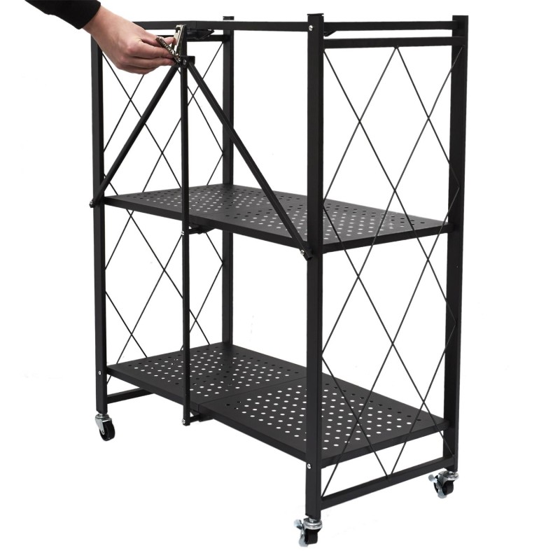 Etagère Pliable 3 Niveaux Home Deco Factory