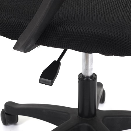 Fauteuil de bureau Noir Home Deco Factory