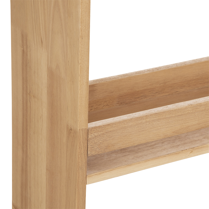 Bibliothèque En Bois Hévéa Robin Atmosphera