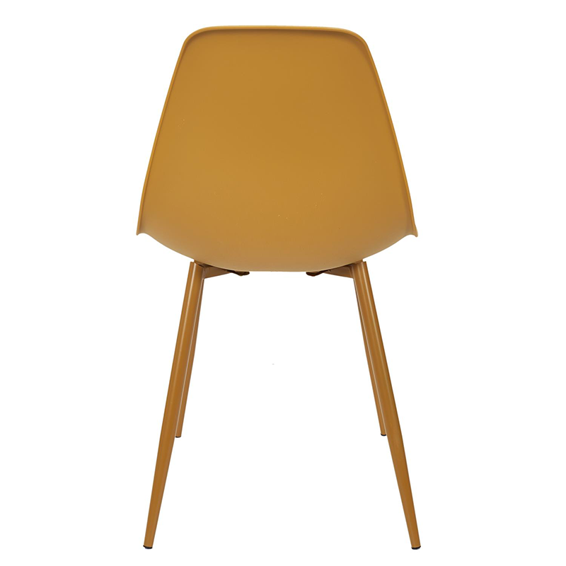 Lot De 6 Chaises Scandinaves Mila Jaune Home Deco Factory