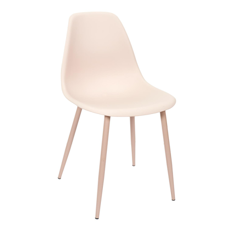 Lot De 6 Chaises Scandinaves Mila Rose Home Deco Factory