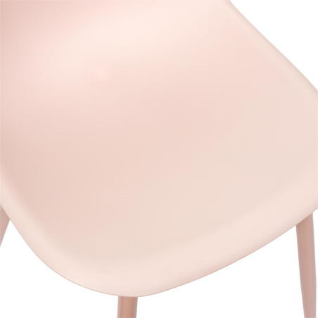 Lot De 6 Chaises Scandinaves Mila Rose Home Deco Factory