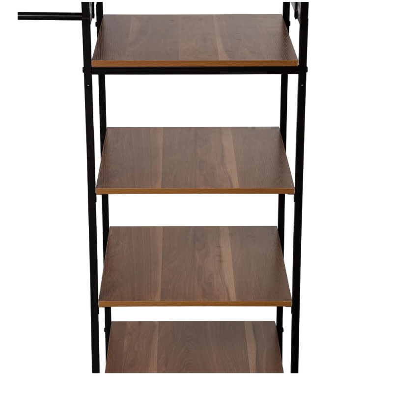 Penderie Modulable En Bois 6 pieces Noir Five