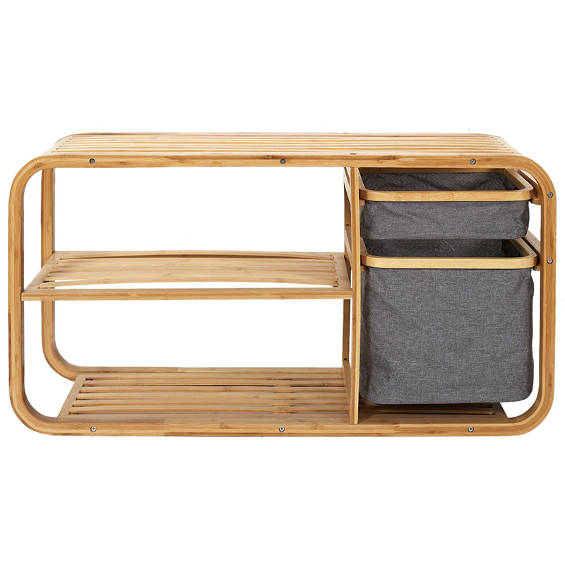 Banc De Rangement Bambou Home Deco Factory