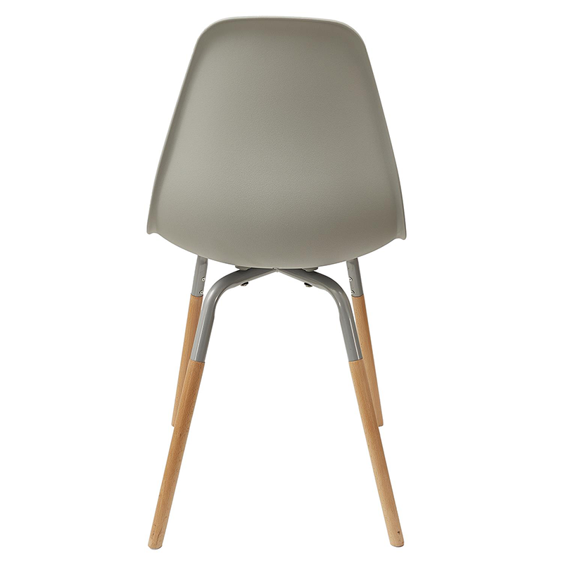 Lot De 2 Chaises scandinave Phenix Gris Home Deco Factory