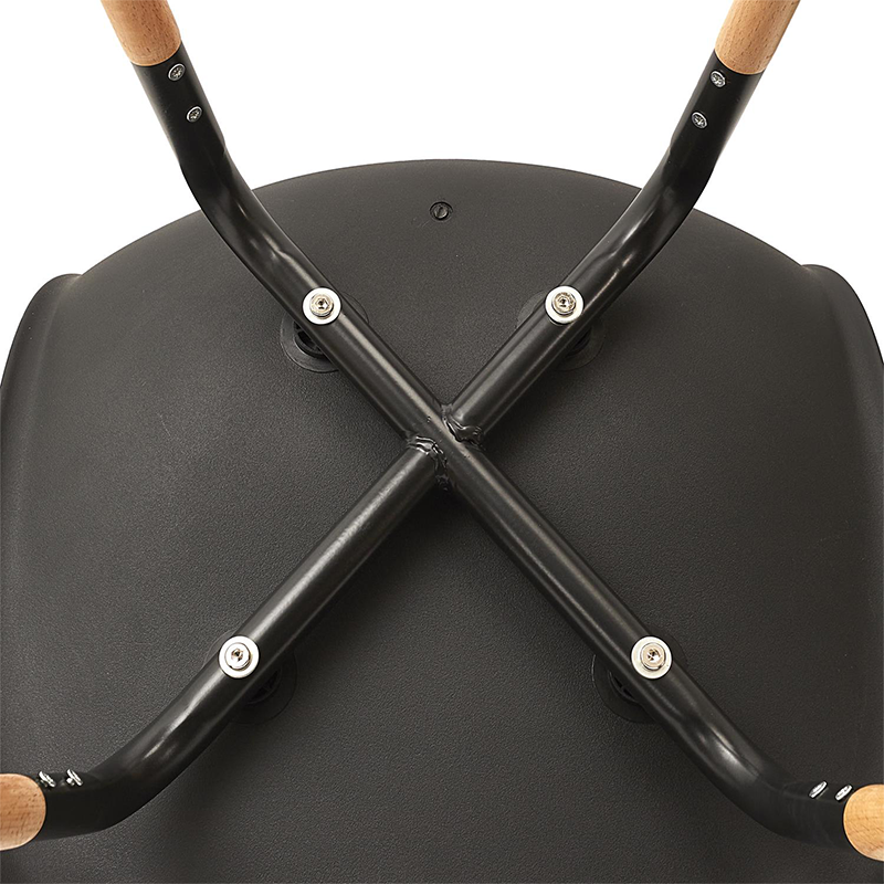 Lot De 2 Chaises Scandinave Phenix Noir Home Deco Factory