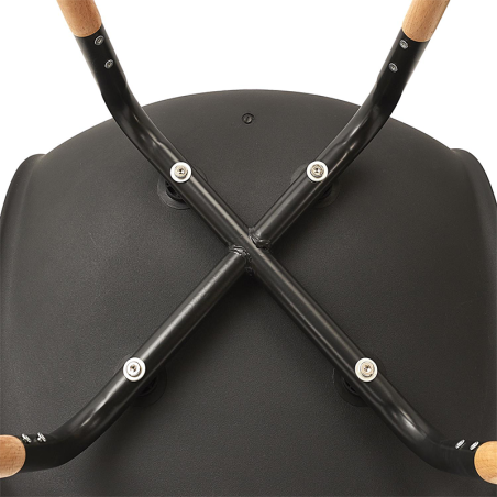 Lot De 2 Chaises Scandinave Phenix Noir Home Deco Factory