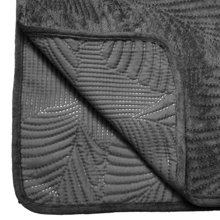 Dessus de lit Feuille Gris 240x260 Atmosphera