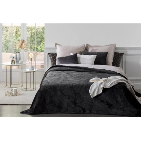 Dessus de lit Feuille Gris 240x260 Atmosphera