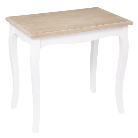 Lot de 2 tables café Chrysa Blanc Atmosphera