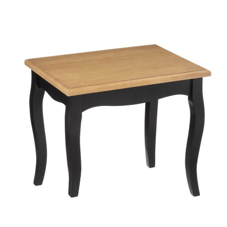 Lot de 2 tables café Chrysa Noir Atmosphera