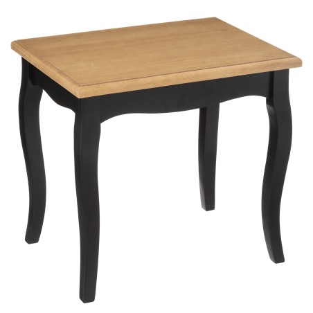 Lot de 2 tables café Chrysa Noir Atmosphera