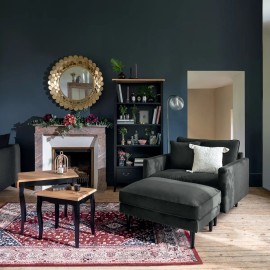 Lot de 2 tables café Chrysa Noir Atmosphera 2