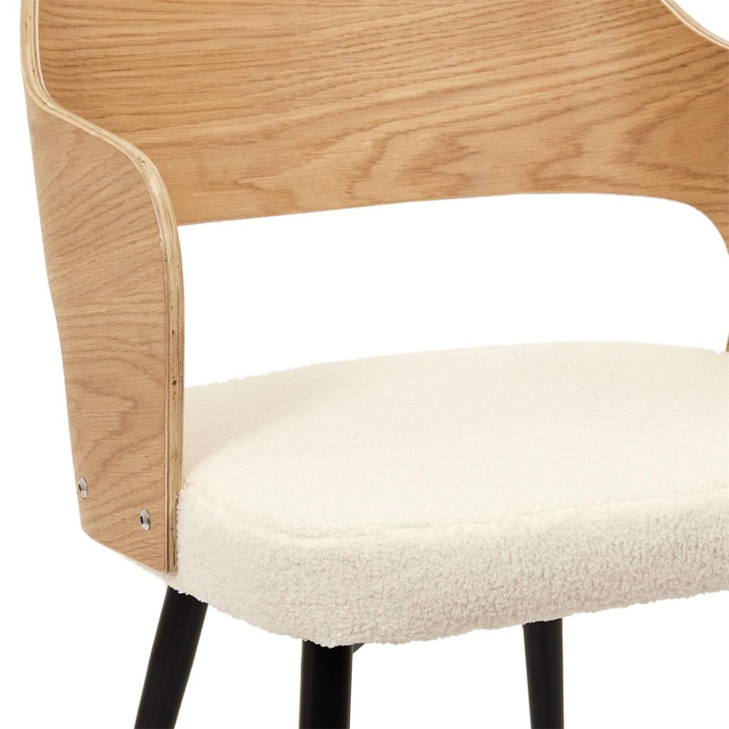 Fauteuil Bouclette Loki Home Deco Factory