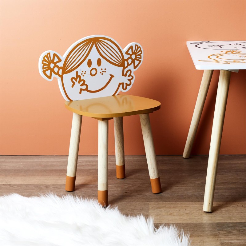 Chaise Enfant Madame Bonheur Jaune