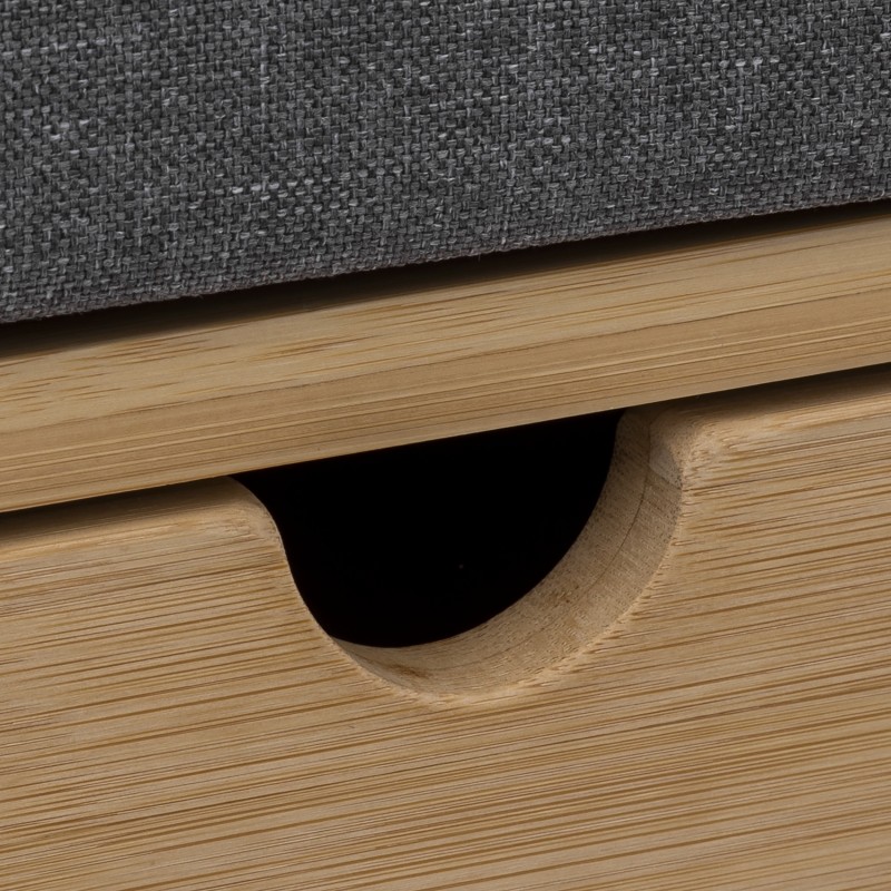 Banc Range Chaussures 2 tiroirs Bambou Five